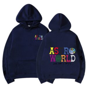 Astroworld Navy Blue Hoodie