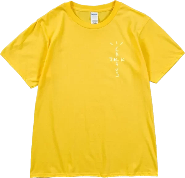 Cactus Jack Look Mom I Can Fly Shirt Yellow