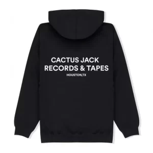 Cactus Jack Records & Tapes Black Hoodie