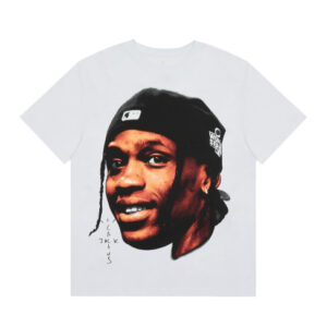 Cactus Jack Travis Scott Face White Shirt