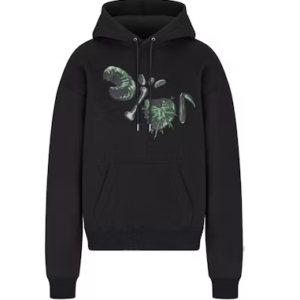 Cactus Jack X Dior Black Hoodie