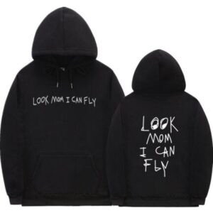 Look Mom I Can Fly Basic Hoodie