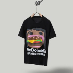 Mcdonalds Hamburgers Black Shirt