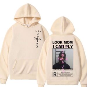 Travis Scott Cactus Jack Beige Hoodie