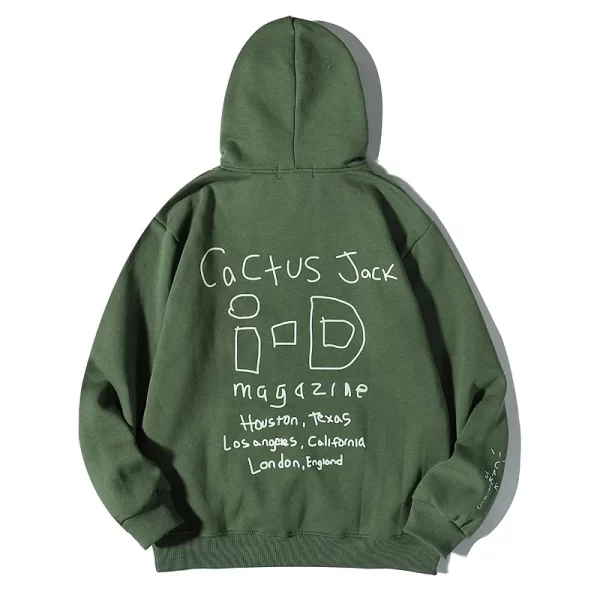 Travis Scott Cactus Jack Green Hoodie