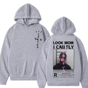 Travis Scott Cactus Jack Grey Hoodie