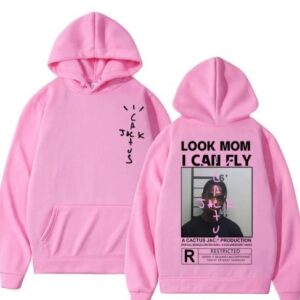 Travis Scott Cactus Jack Pink Hoodie