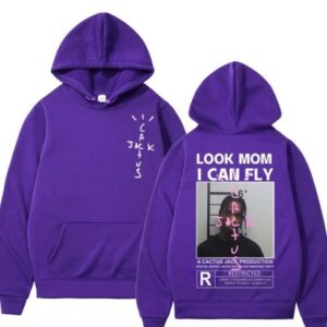 Travis Scott Cactus Jack Purple Hoodie