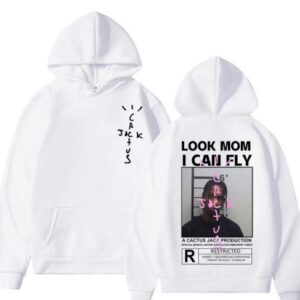 Travis Scott Cactus Jack White Hoodie