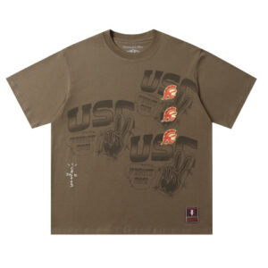 Travis Scott x Mitchell & Ness USC Trojans Seal T-Shirt