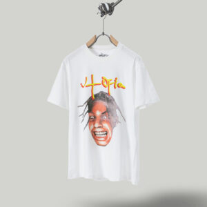 Utopia Face White Tee